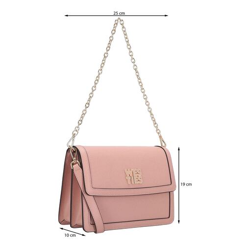 Bolsa Shoulder Bag Color Nude para Mujer Westies