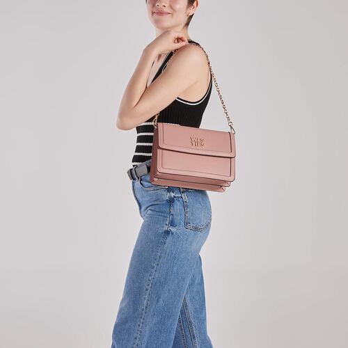 Bolsa Shoulder Bag Color Nude para Mujer Westies