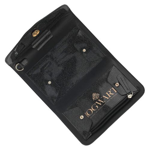 Porta Pasaporte W Capsule Negro para Mujer