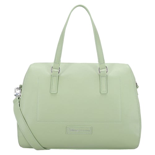 Bolsa Satchel W Capsule Verde Claro para Mujer