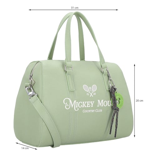 Bolsa Satchel W Capsule Verde Claro para Mujer