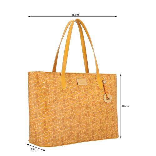 Bolsa Tote W Capsule Mostaza para Mujer