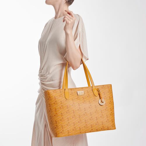 Bolsa Tote W Capsule Mostaza para Mujer