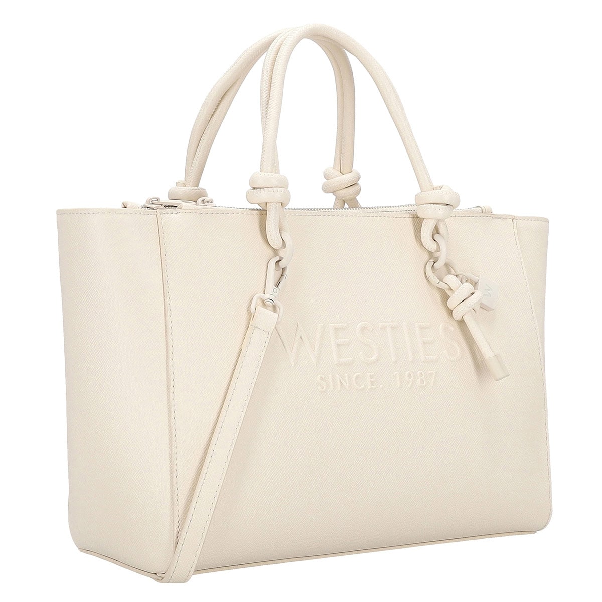 Bolsa Tote Westies Beige para Mujer