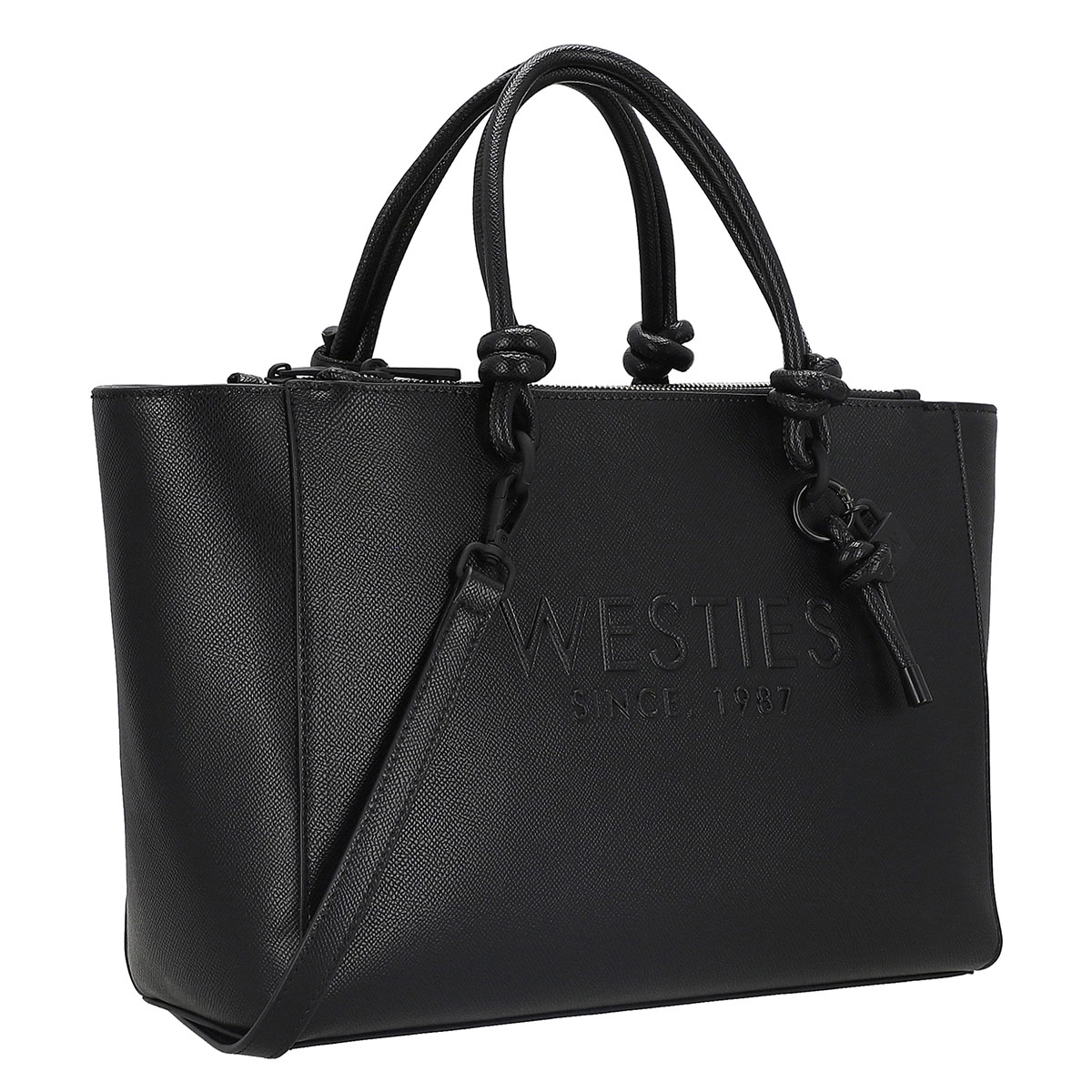 Bolsa Tote Westies Negro para Mujer