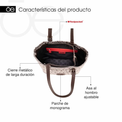 Bolso Tote Cloe Multicolor para Mujer