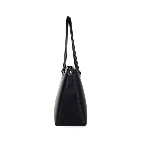 Bolso Satchel Cloe Color Negro para Mujer