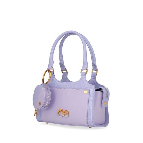 Bolso Satchel Cloe Color Lila para Mujer
