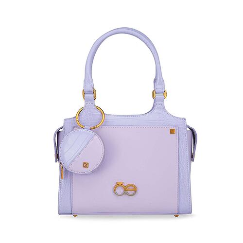 Bolso Satchel Cloe Color Lila para Mujer