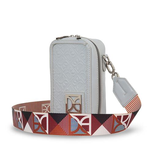 Bolso Cross Body Cloe Color Gris para Mujer