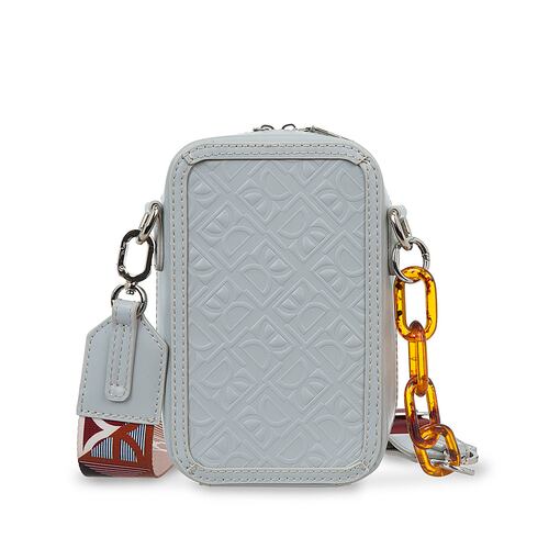 Bolso Cross Body Cloe Color Gris para Mujer