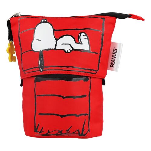 Set 3 Piezas Mochila Lonchera y Lapicera Rojas Peanuts Keepak