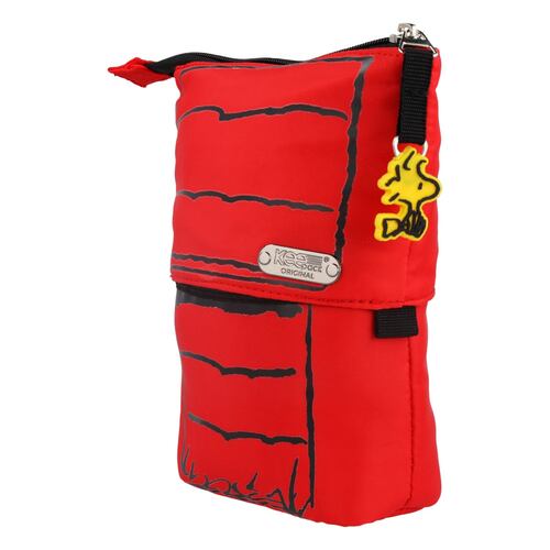 Set 3 Piezas Mochila Lonchera y Lapicera Rojas Peanuts Keepak