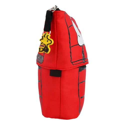 Set 3 Piezas Mochila Lonchera y Lapicera Rojas Peanuts Keepak
