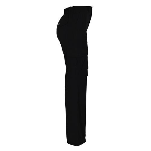 Pantalón Tipo Cargo Philosophy Color Negro Talla Grande para Mujer