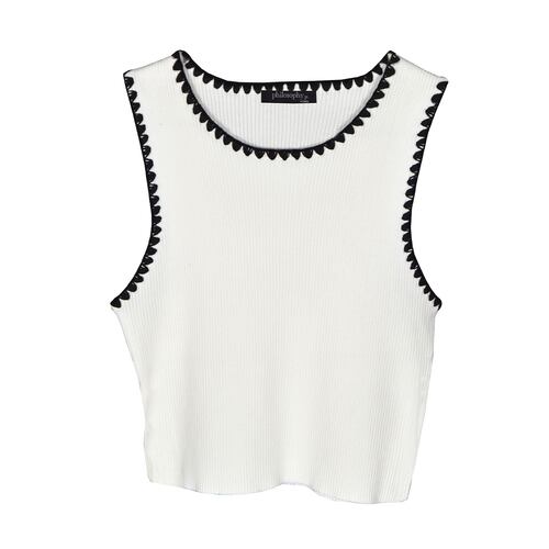 Top Lisophilosophy Talla Grande para Mujer
