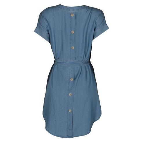 Vestido Corto con Cinta En Cintura Philosophy para Mujer