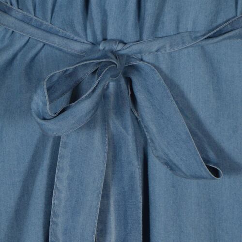 Vestido Corto con Cinta En Cintura Philosophy para Mujer