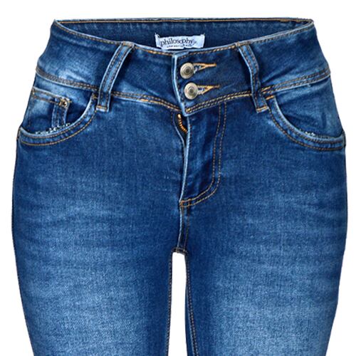 Jeans Skinny Tiro Alto Philosophy Talla 9 para Mujer