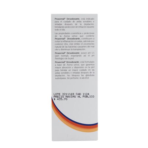 Proavenal Axi Sen Desodorante Roll-On 90ml