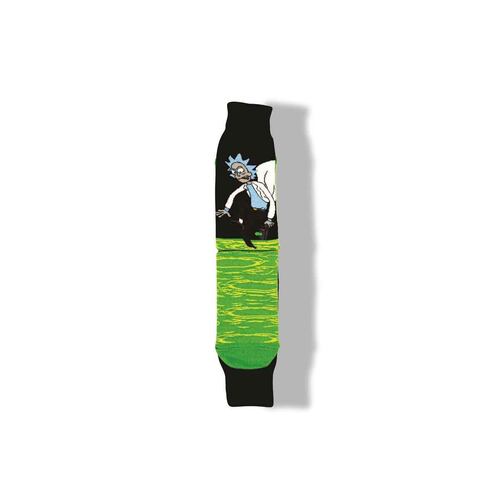 Calcetín Rick Morty Gráfico Multicolor para Hombre