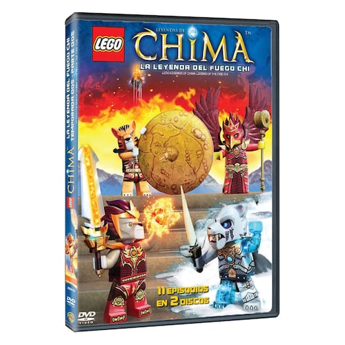 DVD Lego: Leyendas De Chima: Temporada 2, Parte 2: "La Leyenda del Fuego Chi"