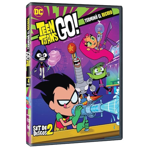 DVD Teen Titans Go! Temporada 4 Parte 1