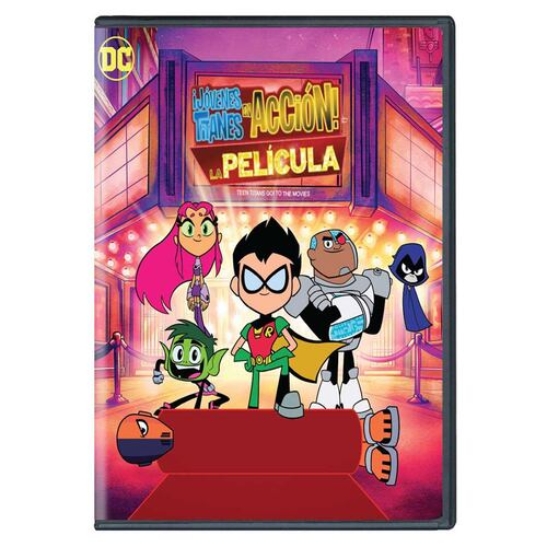 DVD Los Jovenes Titanes en Acción La Película