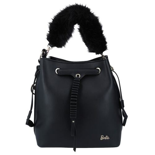 Bolso De Dama Barbie Gorétt Color Negro