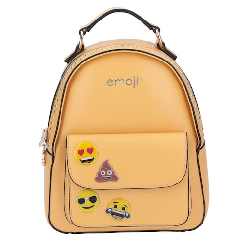 Mochila emoji Gorétt amarillo