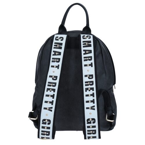 Bolso Back Pack Mediana Color Negro Gorétt