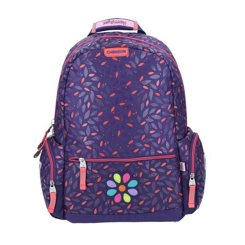 Mochila Happy Girl Grande Morado Hg64184-U Chenson