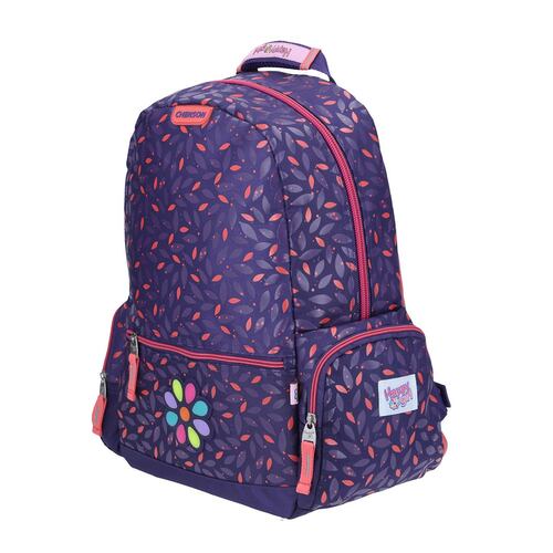 Mochila Happy Girl Grande Morado Hg64184-U Chenson
