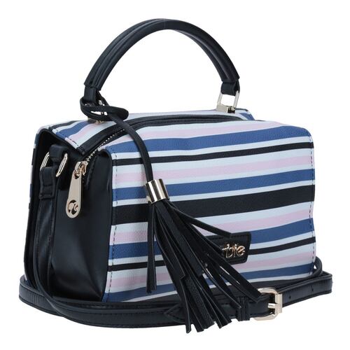 Bandolera de dama Barbie rayas azules