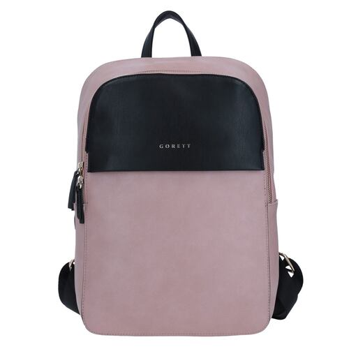 Mochila Mediana Rosa/ Negro Gorett