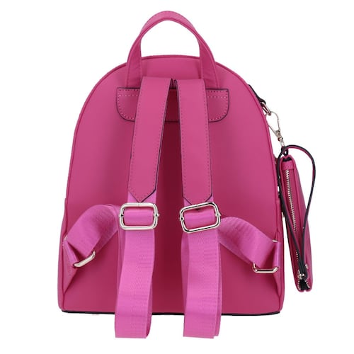 Mochila de dama Barbie X Gorett backpack mediana rosa modelo GS20251-P