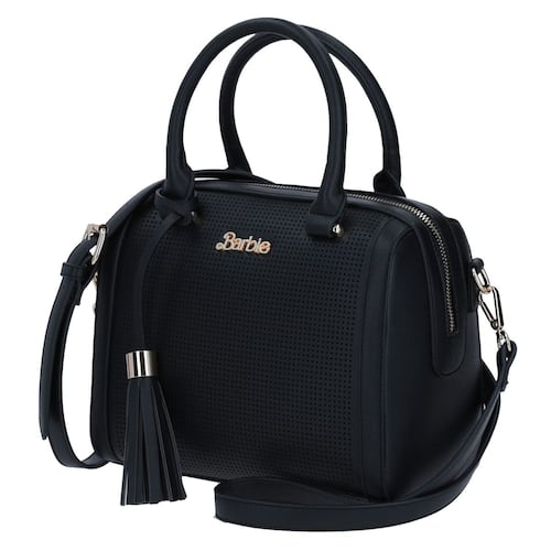 Bolso Bowler Negro Gs20294-3 Barbie x Gorett