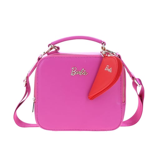 Bandolera de dama Barbie x Borett camara bag rosa GS22017-P