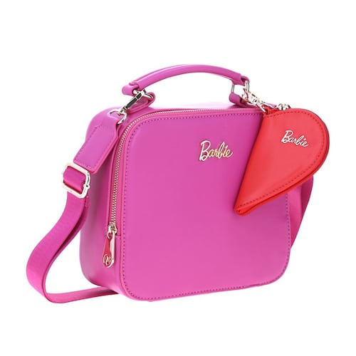 Bandolera de dama Barbie x Borett camara bag rosa GS22017-P