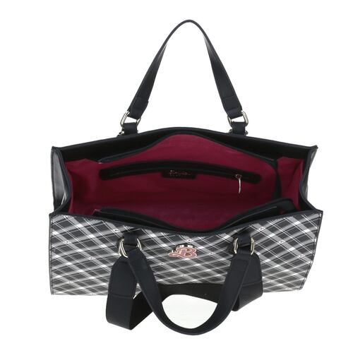 Bolso De Dama Barbie X Gorett Tote Color Negra Modelo BR22097-3