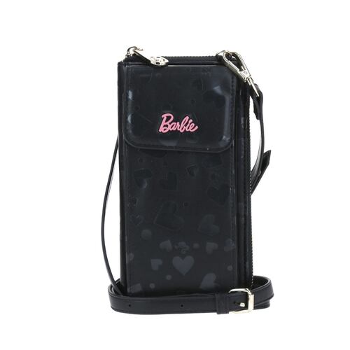 Portacelular Barbie X Gorett  color negro