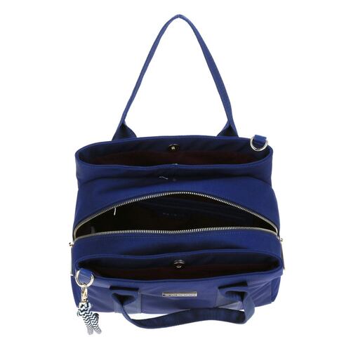 Bolso De Dama Gorett Mini Tote Color Azul Modelo GS23050-9