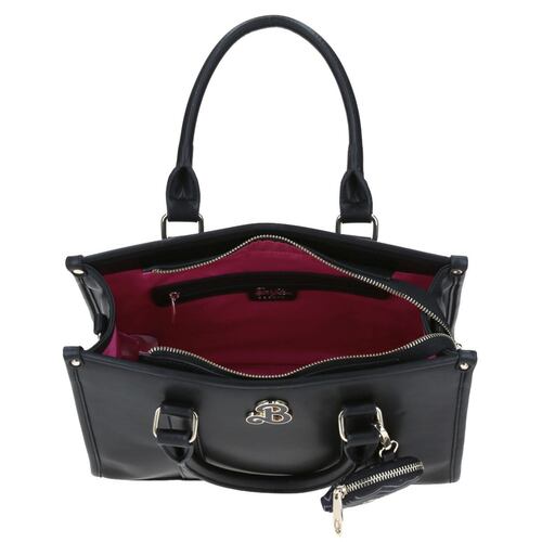 Bolso De Dama Barbie X Gorett Tote Color Negro Modelo BR23047-3