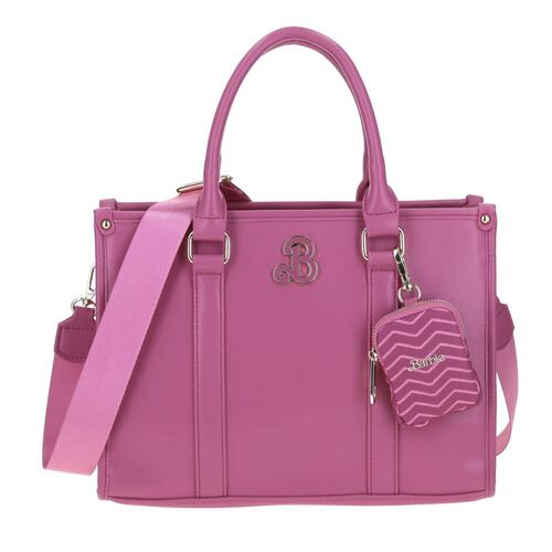 Bolso De Dama Barbie X Gorett Tote Color Rosa Modelo BR23047-P