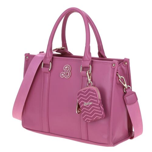 Bolso De Dama Barbie X Gorett Tote Color Rosa Modelo BR23047-P