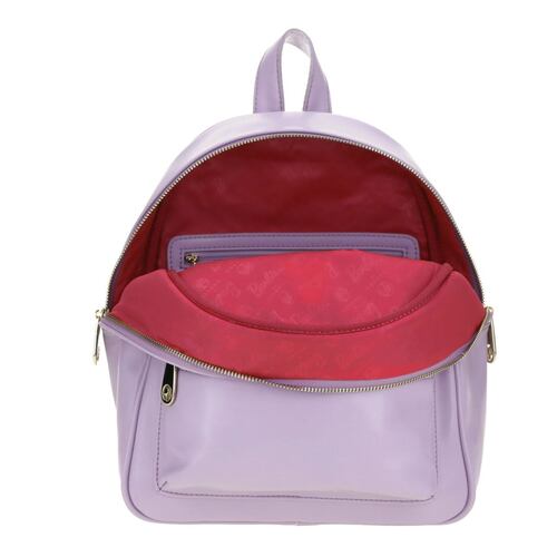 Mochila De Dama Barbie X Gorett Backpack Mediano Color Lila Modelo BR23049-V