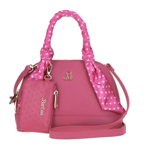 Bolso De Dama Barbie X Gorett Satchel Color Rosa Modelo BR23058-P