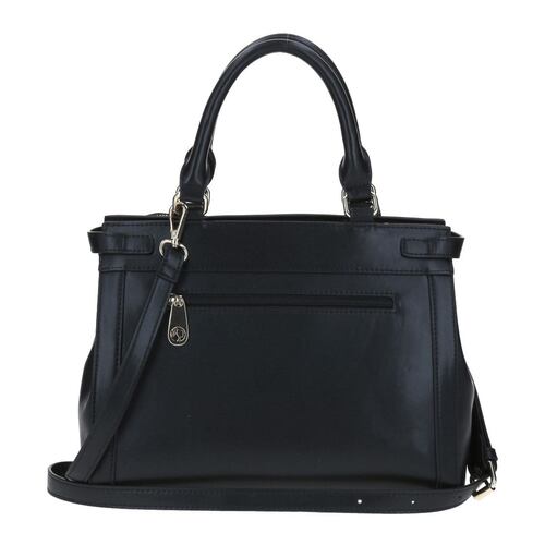 Bolso De Dama Barbie X Gorett Satchel Color Negro Modelo BR23072-3