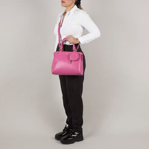 Bolso De Dama Barbie X Gorett Satchel Color Rosa Modelo BR23072-P