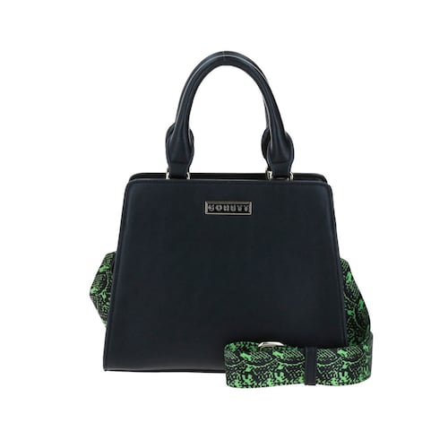 Bolso Gorett Satchel Color Negro Para Mujer